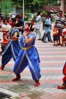 Indian Dancers, Batu Caves, Kuala Lumpur